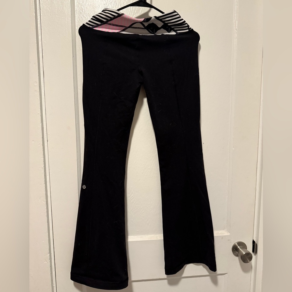 Lululemon reversible flare leggings